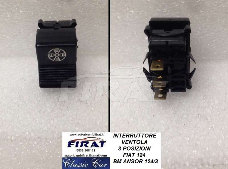 INTERRUTTORE VENTOLA FIAT 124